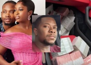 “This money is too much” – Nigerians react as business mogul Dr Bills flaunts tens of millions of naira he will spray at Yhemolee wedding 