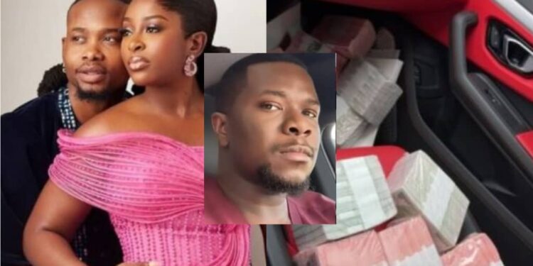 “This money is too much” – Nigerians react as business mogul Dr Bills flaunts tens of millions of naira he will spray at Yhemolee wedding