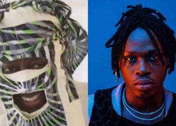 “Lagbaja didn’t allow me to see his face during our studio session” – Singer Fireboy
