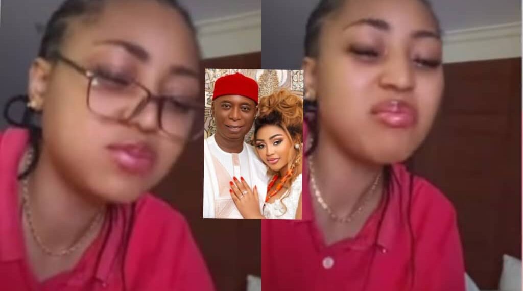 “She is too funny”- Netizens as Regina Daniels reveals how she got married to her husband Ned Nwoko
