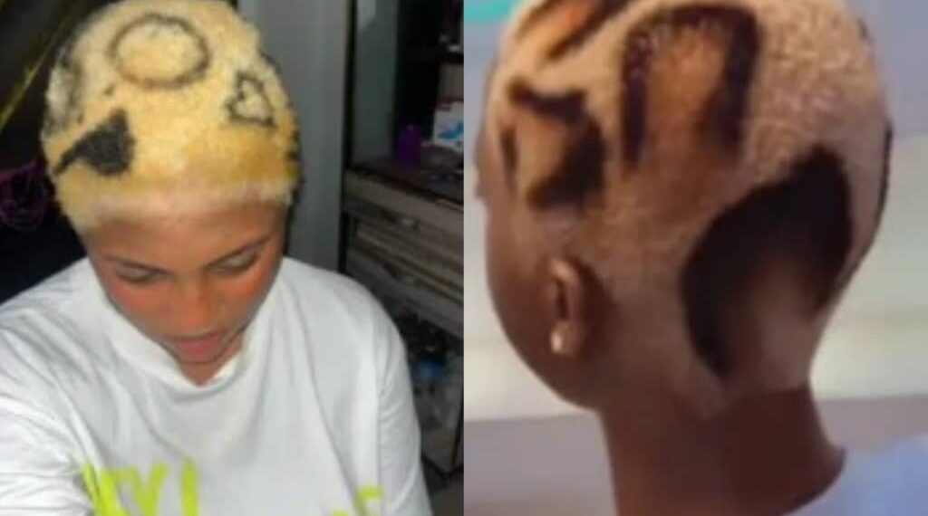 “What i order vs what i got”- Lady shows her hairstyle after paying N20K to get desired colored hairstyle