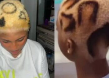 “What i order vs what i got”- Lady shows her hairstyle after paying N20K to get desired colored hairstyle