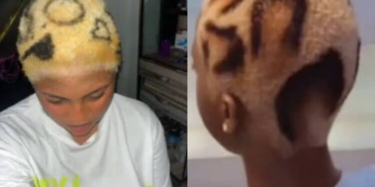 “What i order vs what i got”- Lady shows her hairstyle after paying N20K to get desired colored hairstyle