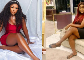 “Most of your faves are Gaybriel” – Nancy Iheme raised eyebrows as she shares video of how friend caught her boyfriend in bed with another man
