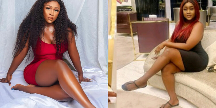 “Most of your faves are Gaybriel” – Nancy Iheme raised eyebrows as she shares video of how friend caught her boyfriend in bed with another man