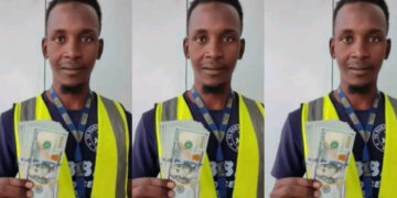 The Nigeria airport cleaner who returned $10,000 (N16million)he found inside a plane, has been rewarded by NAHCO
