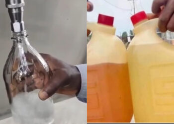 “Unbelievable Transformation: Dangote Refinery’s Water-Clear PMS Set to End Nigeria’s Dirty Fuel Era”