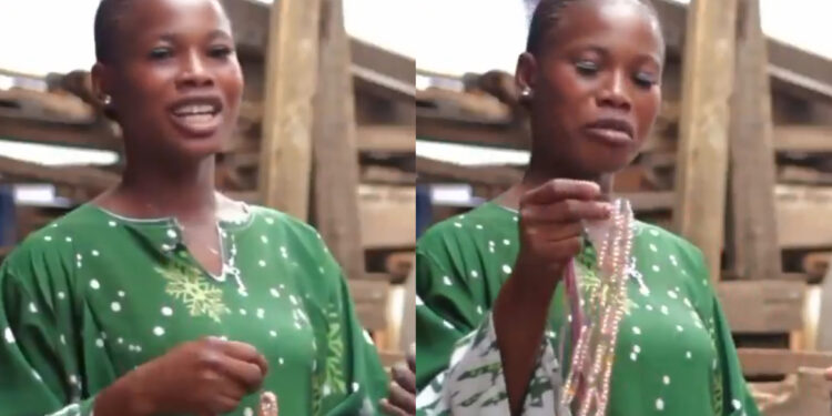 “Waist Bead Seller Reveals Hidden Mystical Powers: Some Beads Enhance Beauty, Attract Wealth”