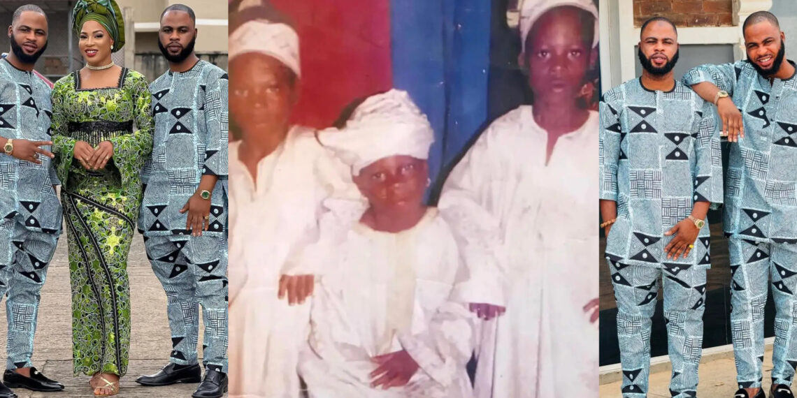 Nigerians are in shock after founding out for the first time that popular skit maker trinity his actually a triplets