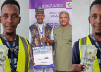 I only had N3800 in my account when I saw the $10k (N16million ) – Honest airport cleaner spills