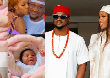 Paul Okoye known as Rude Boy officially welcomed his first child with his new wife, Ivy Ifeoma. 