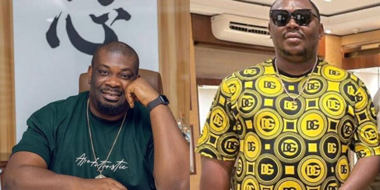 Don Jazzy Surprises Friend Vintage with a $60K Presidential Rolex After Paris Robbery Incident