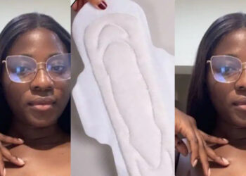  lady sparks wave of speculation on social media after she claims that  she spends N70K on sanitary pads monthly.