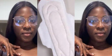  lady sparks wave of speculation on social media after she claims that  she spends N70K on sanitary pads monthly.