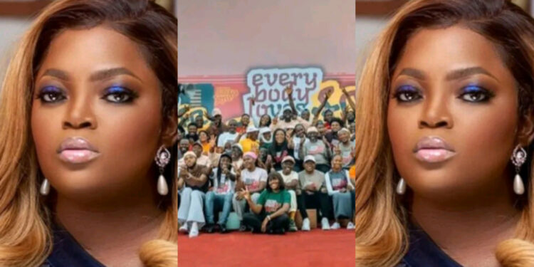 Funke Akindele supports 175 crew members in her upcoming movie production