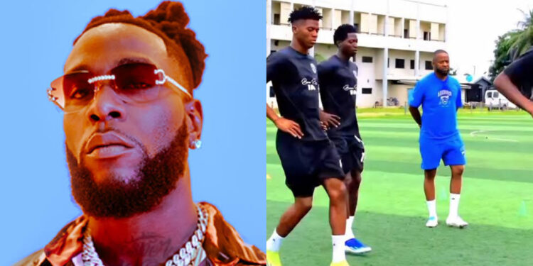 Burna Boy’s Football Academy Sends First Players to Europe for Trials Just Weeks After Launch