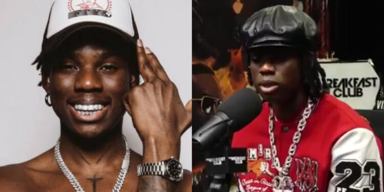 “Rema Boldly Declares His Place Among Afrobeats Giants Burna Boy, Wizkid, and Davido!”