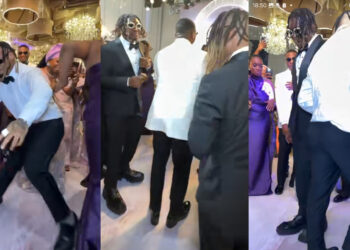 “When you have Zlatan and poco Lee on your team” reaction trailing as Zlatan and poco Lee entertain viewers as yhemo_lee weddings last week