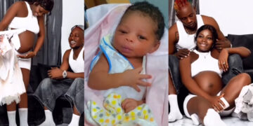 “From we have a match to we now have a baby” Couple who meet each other at Nons Miraj’s reality show HUNTGAME, make headlines as they welcome their  first child 