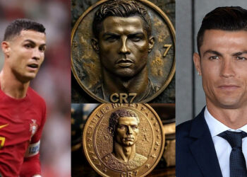 Portugal Launches 7 Euro Coin To Honor Greatest of All Time(Goat) Footballer, Cristiano Ronaldo