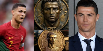 Portugal Launches 7 Euro Coin To Honor Greatest of All Time(Goat) Footballer, Cristiano Ronaldo