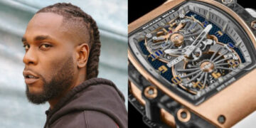 Burna Boy Splashes N573 Million on New Richard Mille Watch – The Odogwu’s Latest Luxury Purchase