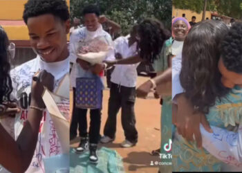 Nigeria Lady Dressed Like Her Mom to Celebrate Her Brother University Signout.