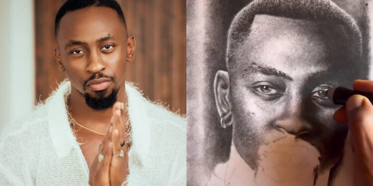 “How Saga Deolu Mastered Hyperrealism with a Stunning Self-Portrait Sketch”