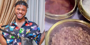 “Poco Lee Shares Tasty Meal from His Mum, Says ‘They Don Dey Feed Who Left Home to Feed Home'”