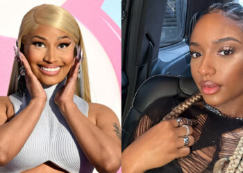 “I thought she said, she knows how to speak pidgin” nicki minaj struggles to Speak pidgin English, as she sing Ayra star song