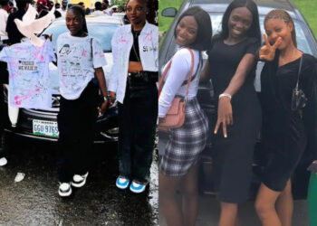 In a heartfelt moment, University students who just signed out, honour one of their friend who passed away before their graduation. 