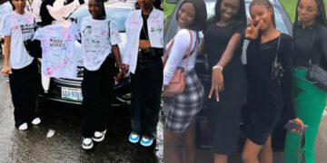 In a heartfelt moment, University students who just signed out, honour one of their friend who passed away before their graduation. 