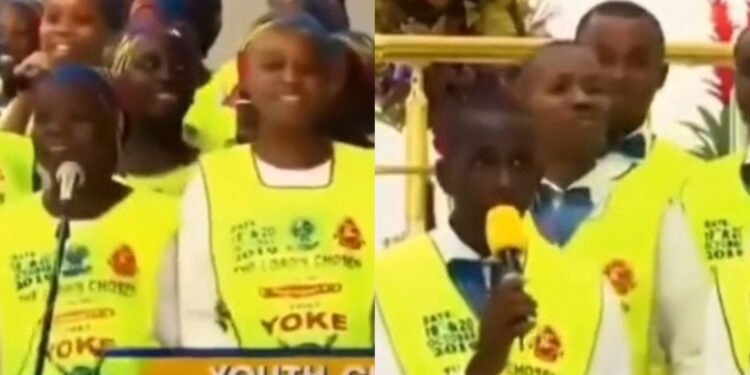 The chosen church has break silence as they replied Nigerians with a choir sond in a trending video 