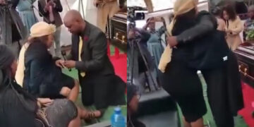 Captured in a Trending Video as Pastor Proposes to a Widow at Her Husband’s Funeral 