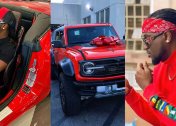 “Just changing the old clothes in my closet” rude boy says as he splash a multi-million naira on a luxurious new car
