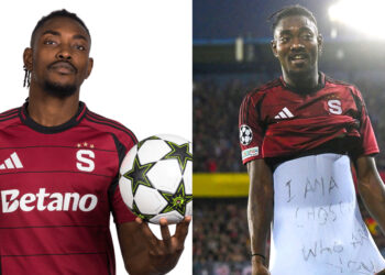 “Victor Olatunji Stuns in Champions League Debut, Joins Viral ‘I Am a Chosen’ Trend!”