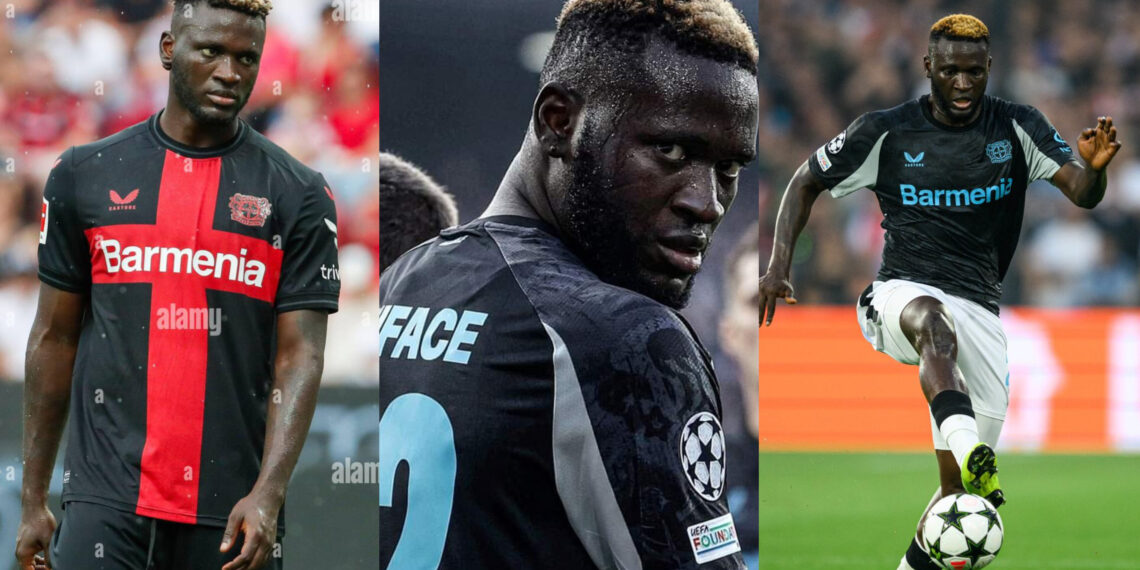 “From paying 30naira to watch champions league football for night back then for 323 army barrack akure To playing my first champions league game Proud of this moment” Victor Boniface went emotional as he played his first champions league match. 