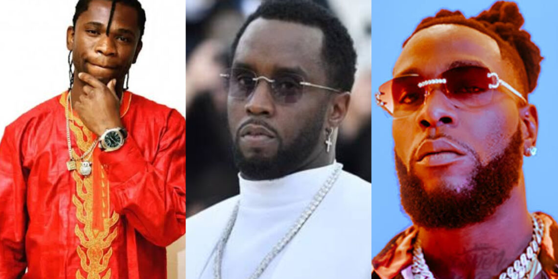 “Speed Darlington Calls Out Burna Boy: Questions His Grammy Win with Bold Diddy Claims”
