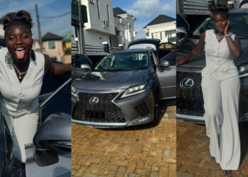 shades of CONGRATULATIONS to me To all hands that congratulate me, may congratulations not seize in your home — Paramount komedy goes gaga as she becomes a Latest car owner