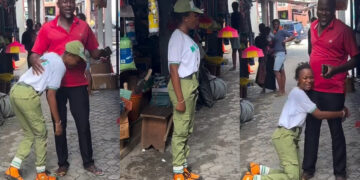 A heartwarming moment Nigerian NYSC corps shared tears of joy as she praise her Uncle that has been her dad since she lost her biological dad (when she was 3yrs old)