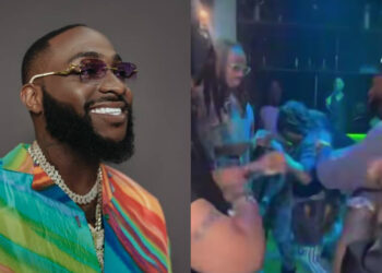 “Davido Teaches Quavo the Viral ‘Unavailable’ Dance in Epic Club Moment”