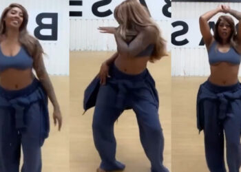TiwaSavage Left Netizens Mouth Wide Open With Awe, as She Shows Them She Still Got The Moves 
