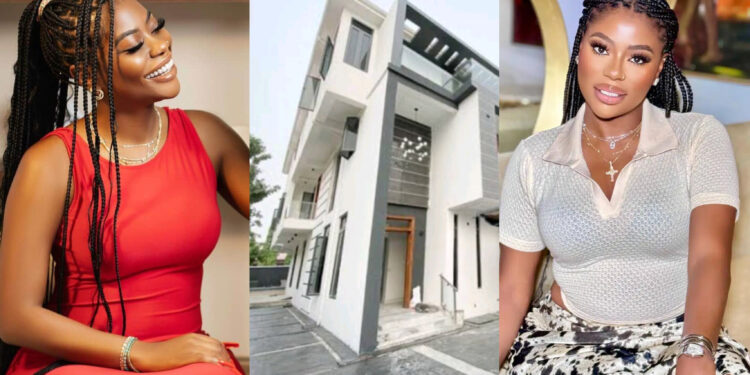 Wahala be like bicycle, A real estate company has invited businesswoman Sophia Momodu to visit the house she claims belongs to her. That they her waiting for her there. 