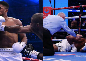 “Daniel Dubois Shocks the World with Brutal KO of Anthony Joshua in Fifth Round Showdown!”