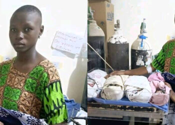 celebrating as a 16 years old girl gave birth to 4 children at once