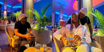 “Rudeboy’s Romantic Birthday Surprise for Expectant Wife Ifeoma Melts Hearts”