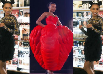 “I will never forget this moment” Temi Otedola can’t hold her excitement as she walked the Défilé Show, alongside so many women who inspire her dreams 