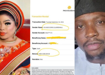 “How I wish she paid the N4million,we all for not arrive this extence” Bobrisky who was called out and given 24 hours by VeryDarkMan to pays her debt she is owing, Rush to paid the debt after her voice recording has already surfaced the internet 