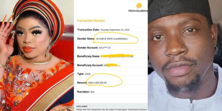 “How I wish she paid the N4million,we all for not arrive this extence” Bobrisky who was called out and given 24 hours by VeryDarkMan to pays her debt she is owing, Rush to paid the debt after her voice recording has already surfaced the internet 