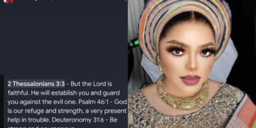 “Vdm has brought out the Pastor in Bobrisky,” amidst drama, Bobrisky gives  her life to Christ as she quote Bible Scriptures. 